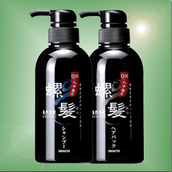 簡単白髪染め 螺髪UBシャンプー&ヘアパック