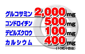 グルコサミン,コンドロイチン