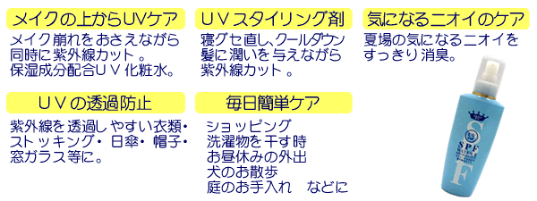SPFウォーターの特徴